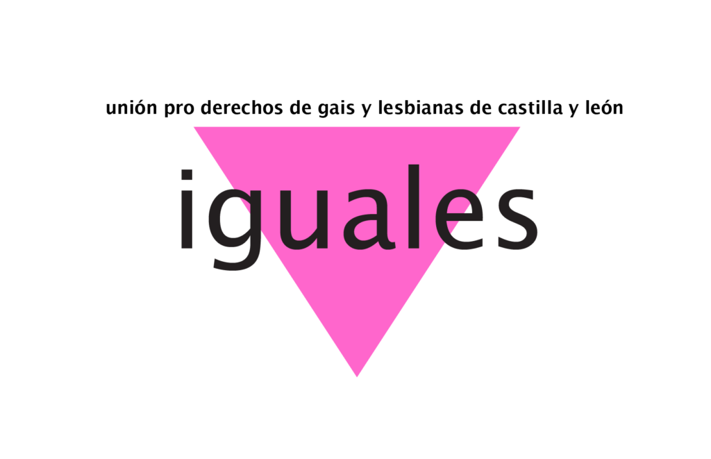 Primer logotipo de Iguales (1997 - 2000)